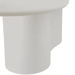 Eettafel Jessie Organisch Off-White 220cm - Giga Meubel