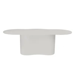 Eettafel Jessie Organisch Off-White 220cm - Giga Meubel