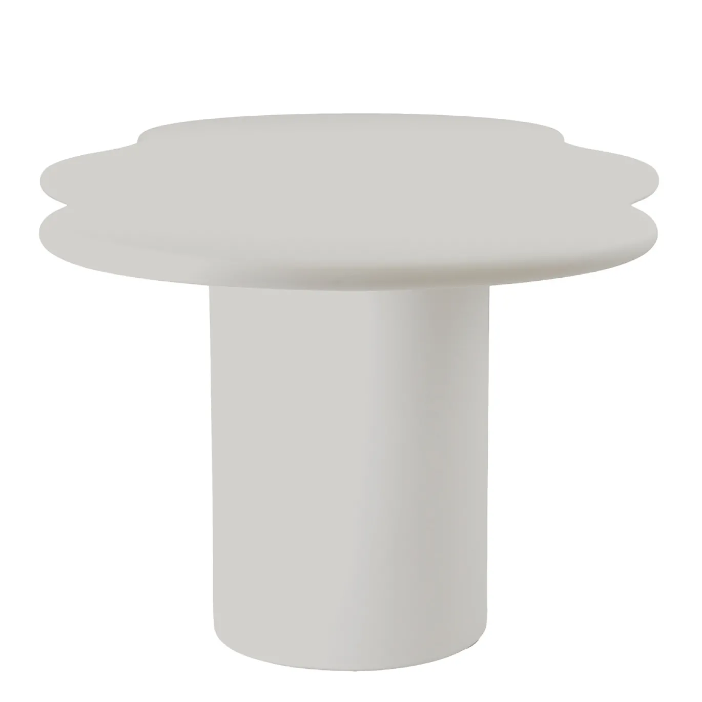 Eettafel Jessie Organisch Off-White 220cm - Giga Meubel