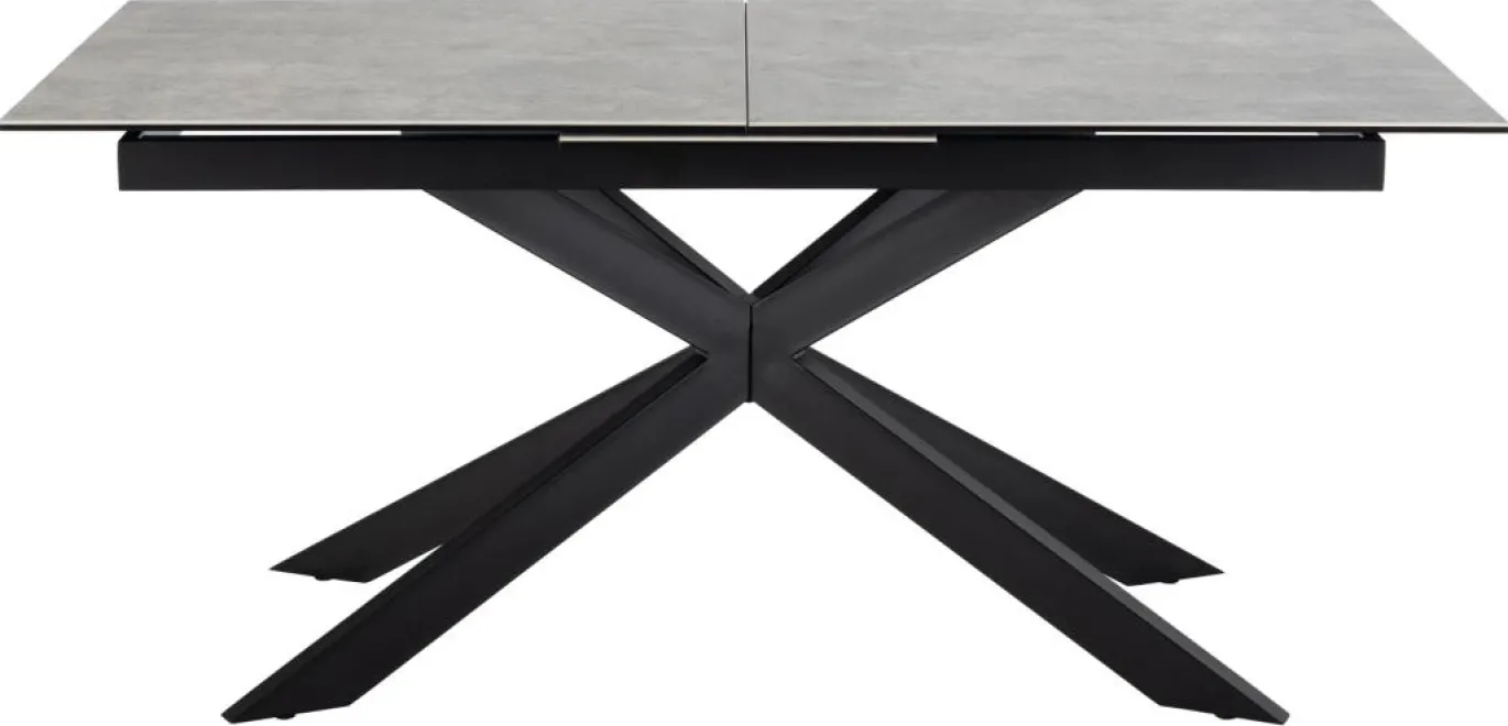 Eettafel Jorvik Keramiek Grijs Anista 168/210cm - Giga Living