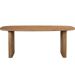 Eettafel Juro Naturel Deens Ovaal 240cm - Giga Meubel