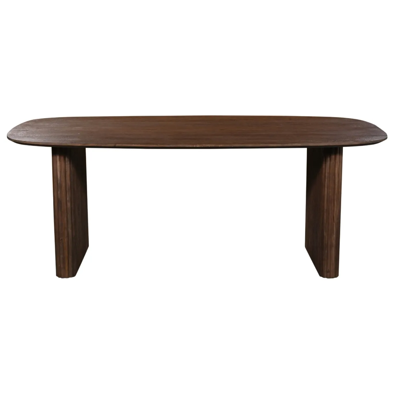 Eettafel Juro Walnoot Deens Ovaal 240cm - Giga Meubel