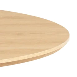 Eettafel Karen Melamine Eiken Ø120x75cm - Giga Living