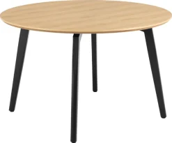 Eettafel Karen Melamine Eiken Ø120x75cm - Giga Living