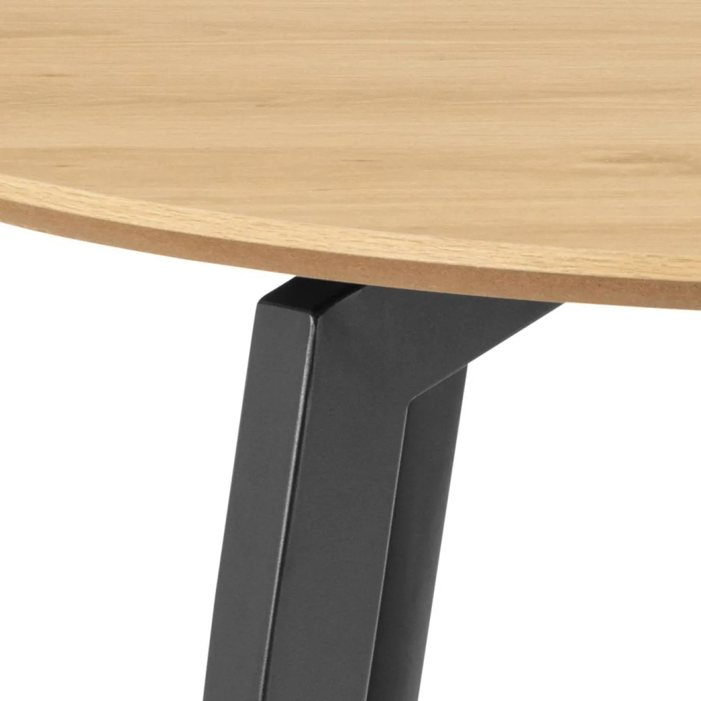 Eettafel Karen Melamine Eiken Ø120x75cm - Giga Living