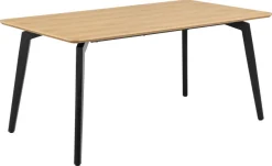 Eettafel Karen Melamine Eiken 160cm - Giga Living