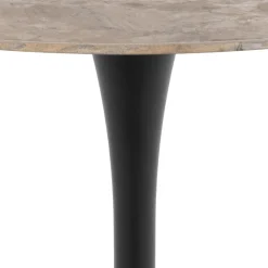 Eettafel Laurens Ceremic Bruin Aberta Ø90x75cm - Giga Living
