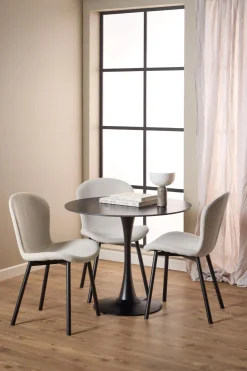 Eettafel Laurens Keramiek Grantham Ø90x75cm - Giga Living