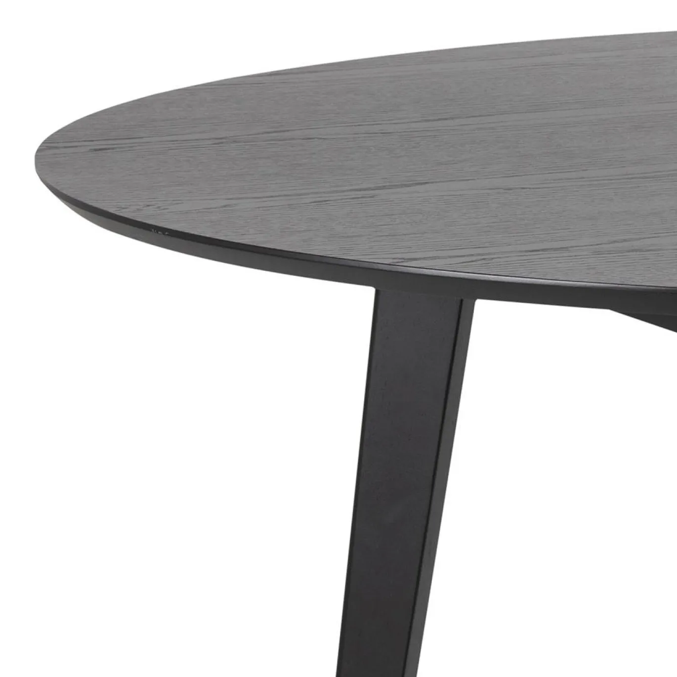 Eettafel Levi MDF Zwart Ø140cm - Giga Living