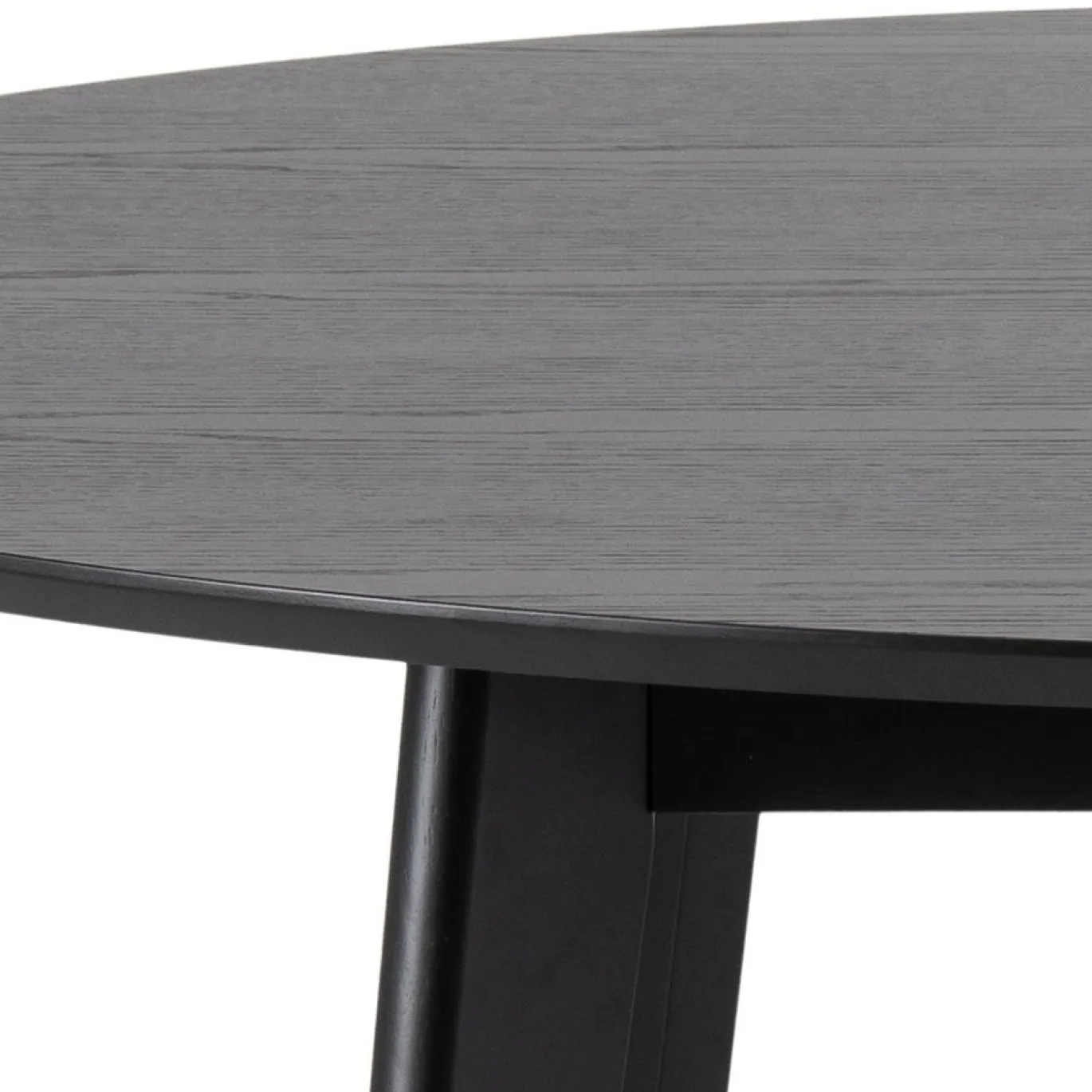 Eettafel Levi MDF Zwart Ø140cm - Giga Living