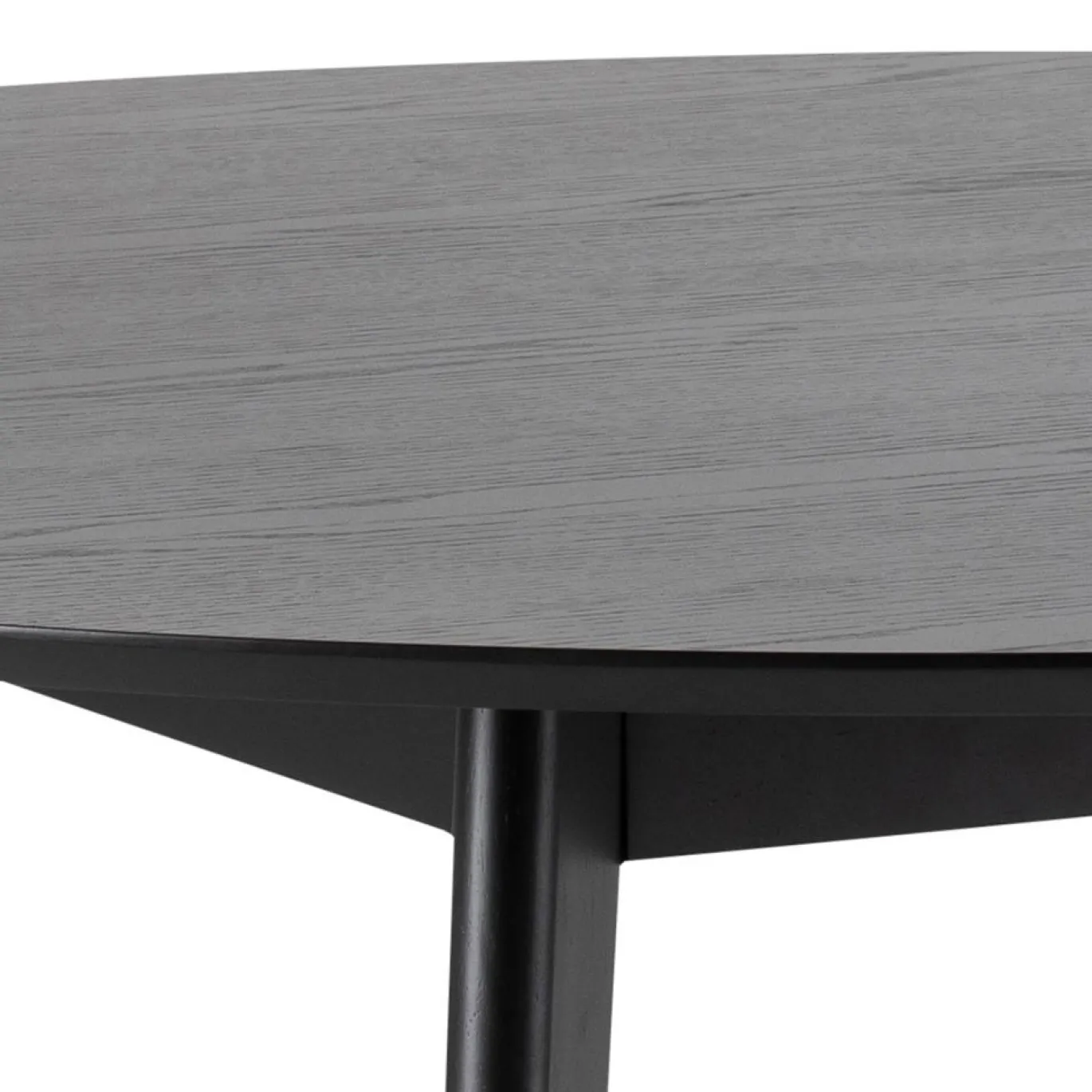 Eettafel Levi MDF Zwart Ø140cm - Giga Living