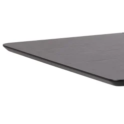 Eettafel Levi MDF Zwart Uitschuifbaar 80/120cm - Giga Living