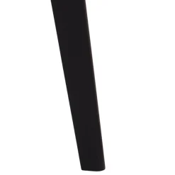 Eettafel Levi MDF Zwart Uitschuifbaar 80/120cm - Giga Living
