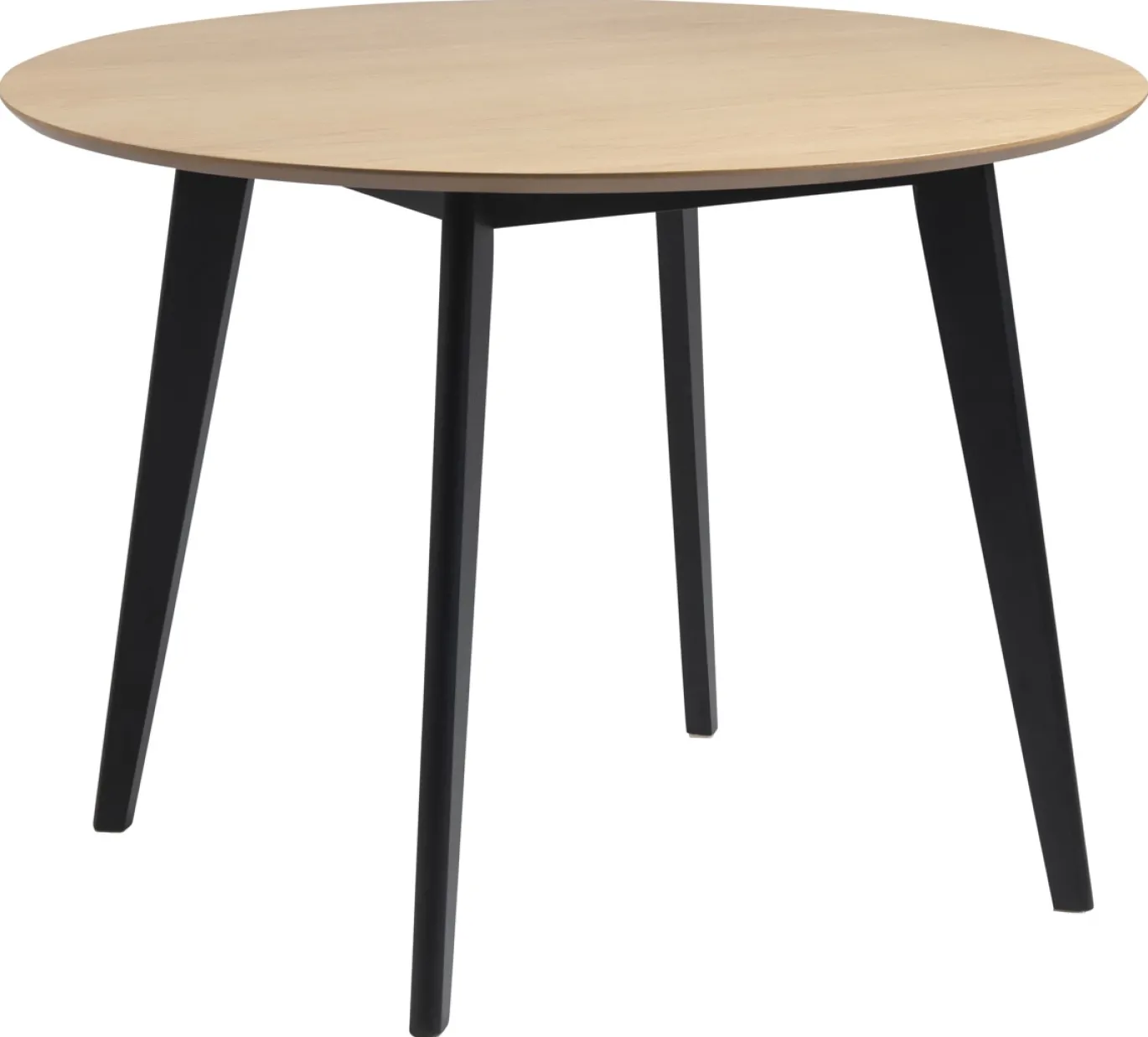 Eettafel Levi Rond MDF Naturel Ø105cm - Giga Living