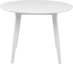 Eettafel Levi Rond MDF Wit Ø105cm - Giga Living