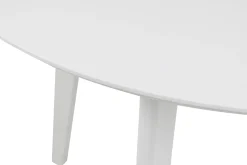 Eettafel Levi Rond MDF Wit Ø105cm - Giga Living