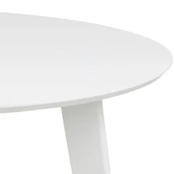 Eettafel Levi Rond MDF Wit Ø105cm - Giga Living