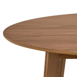Eettafel Levi Walnoot Ø105cm - Giga Living