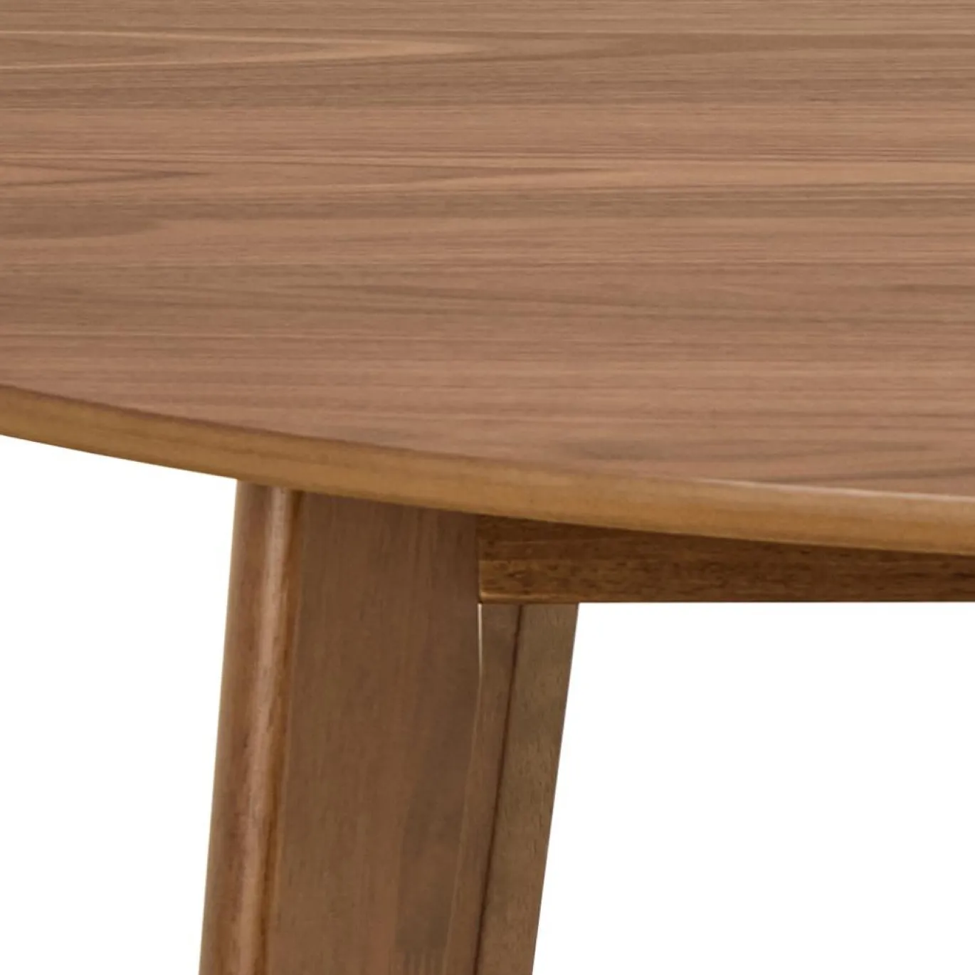 Eettafel Levi Walnoot Ø105cm - Giga Living