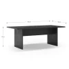 Eettafel Loana 200cm Trv Zwart - Giga Meubel