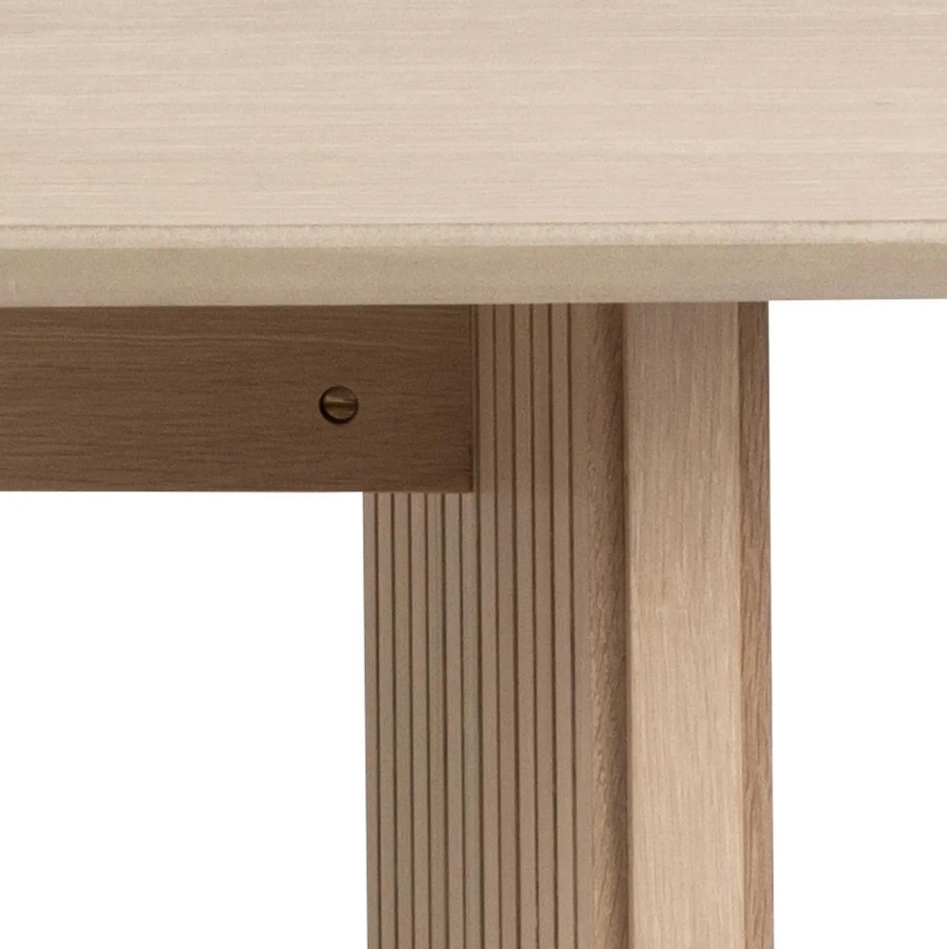 Eettafel Loeck Rechthoek MDF Lichtbruin 220cm - Giga Living