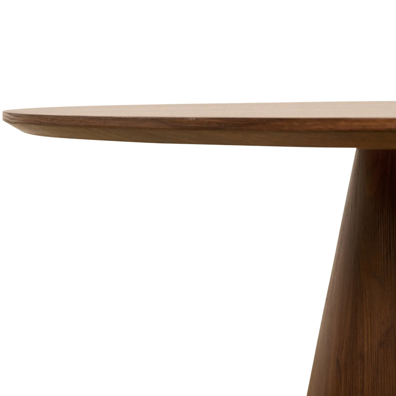 Eettafel Louis Walnoot Ø120cm - Giga Meubel