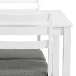 Eettafel Lovund Mdf Wit 110cm - Giga Living