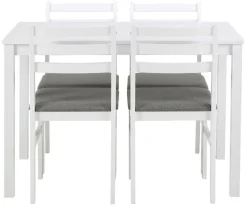 Eettafel Lovund Mdf Wit 110cm - Giga Living