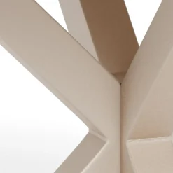Eettafel Luno Keramiek Eiken Grijs Ø119cm - Giga Living