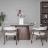 Eettafel Madia Walnoot Marmer 200cm Ovaal - Giga Meubel