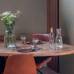 Eettafel Mansour Ovaal Mangohout 160cm - Giga Meubel