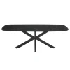 Eettafel Marco Deens Ovaal Marmerlook 220cm - Giga Meubel