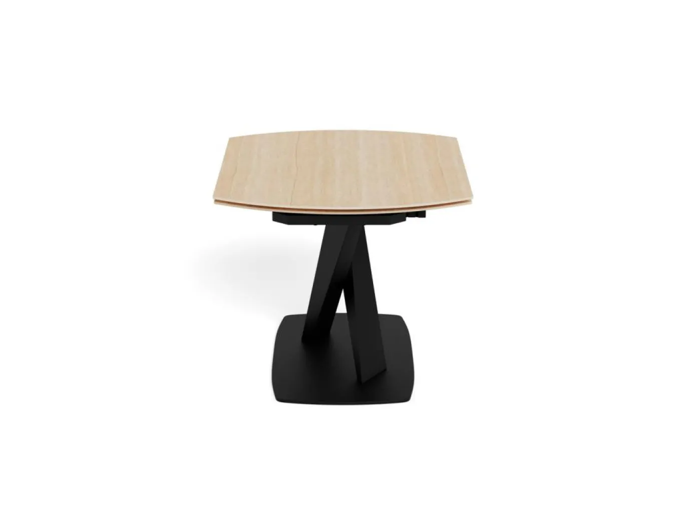 Eettafel Mart Keramiek Zand 120-180cm - Giga Living