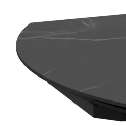 Eettafel Mart Keramiek Zwart 120-180cm - Giga Living