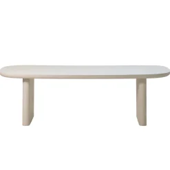 Eettafel Maya Deens Ovaal Beige 300cm - Giga Meubel