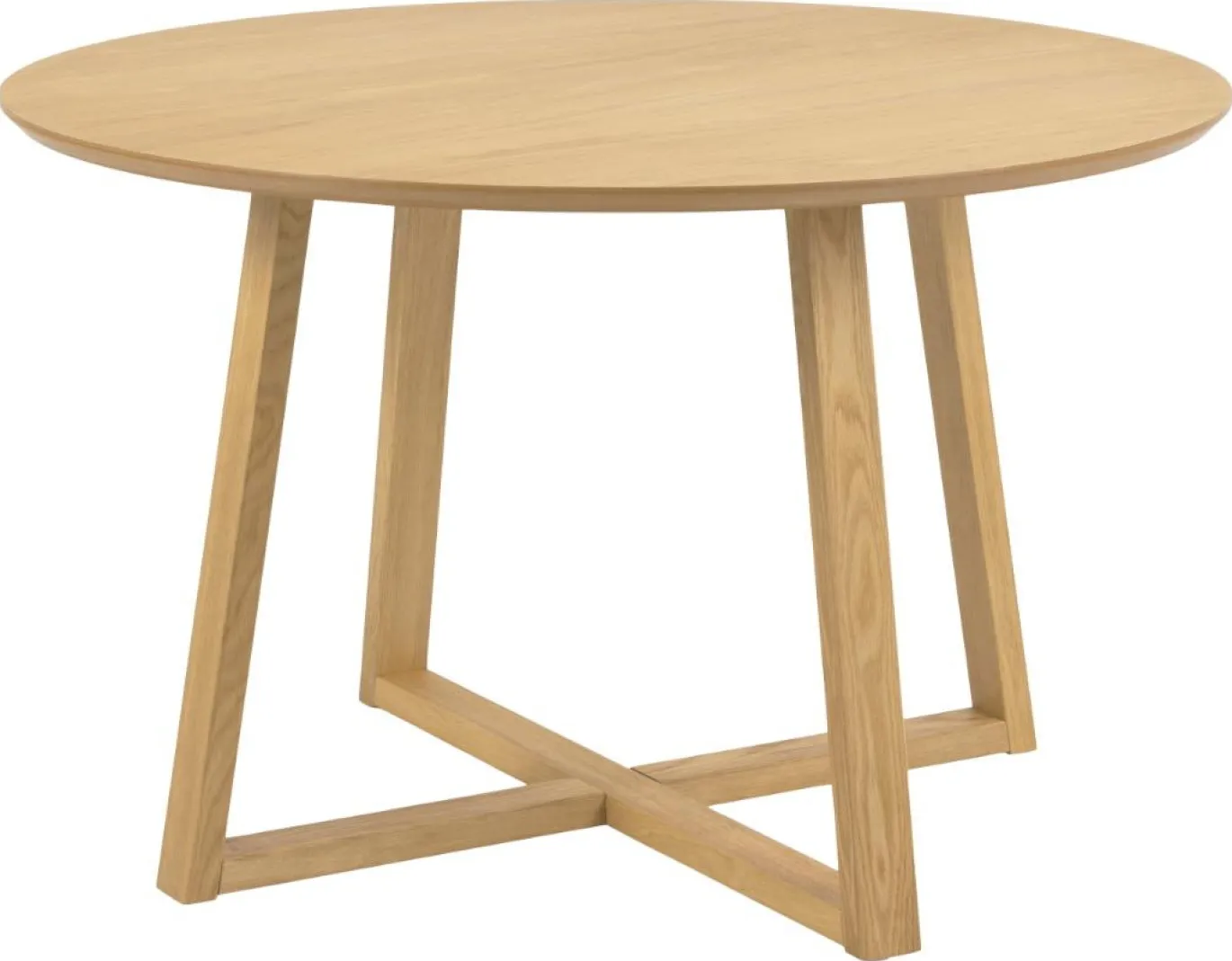 Eettafel Mees Naturel MDF Ø120cm - Giga Living