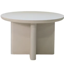 Eettafel Miso Rond Beige 120cm - Giga Meubel