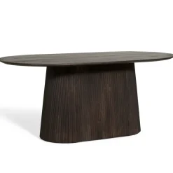 Eettafel Mokka Donkerbruin 180cm - Giga Meubel