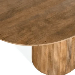 Eettafel Mokka Lichtbruin 180cm - Giga Meubel