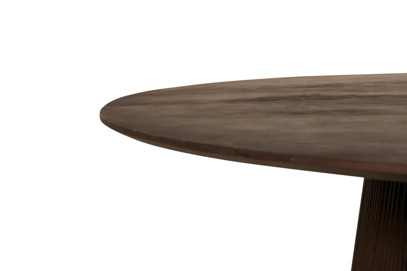 Eettafel Mokka Walnoot Ø120cm - Giga Meubel