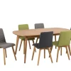 Eettafel Mylla Eikenfineer Naturel 180cm - Giga Living