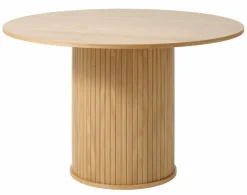 Eettafel Nola Naturel Ø120 cm - Giga Living