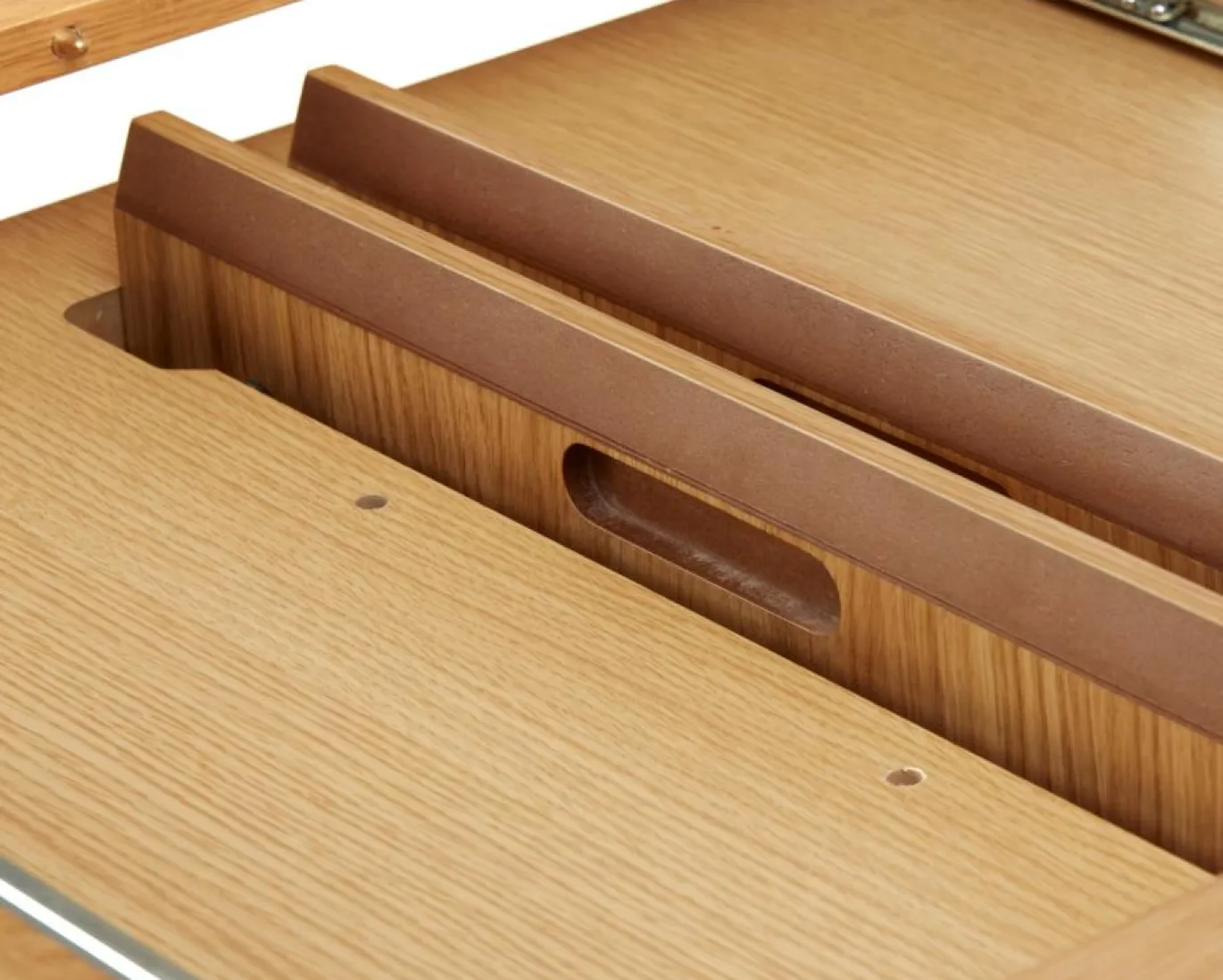 Eettafel Nola Naturel Eiken Ø120-167cm - Giga Living