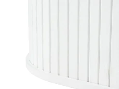 Eettafel Nola Ovaal Wit 95x180cm - Giga Living