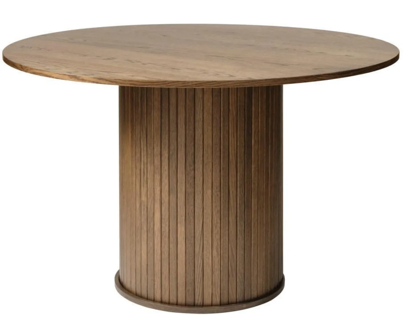 Eettafel Nola Smoked Ø120 cm - Giga Living