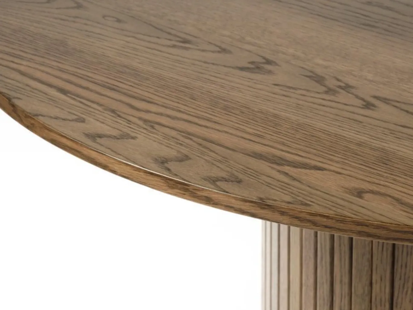 Eettafel Nola Smoked Ø120 cm - Giga Living