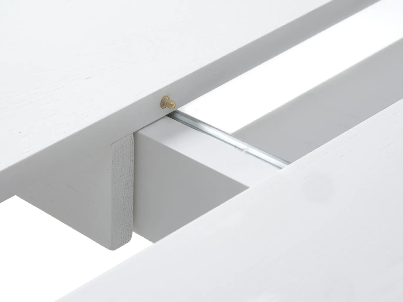 Eettafel Nola Wit Ø120-167cm - Giga Living