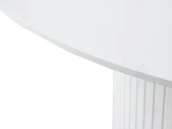 Eettafel Nola Wit Ø120-167cm - Giga Living