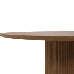 Eettafel Nora Walnoot Ø120cm - Giga Meubel