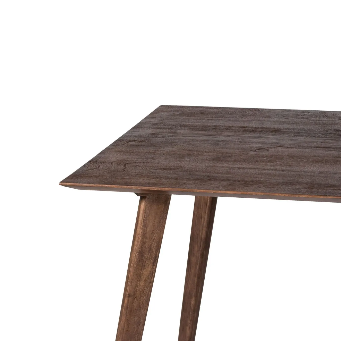 Eettafel Oslo Mangohout Walnoot 160cm - Giga Meubel